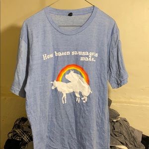 Bacon Sausage fun shirt very soft